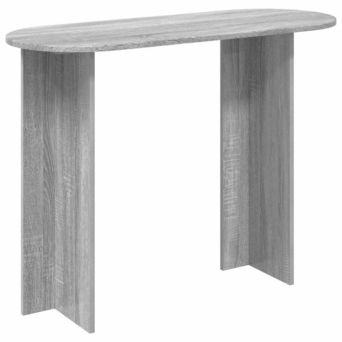 Masă de consolă Sonoma gri 100 x 39,5 x 75 cm Lemn prelucrat - WALTI WALTI