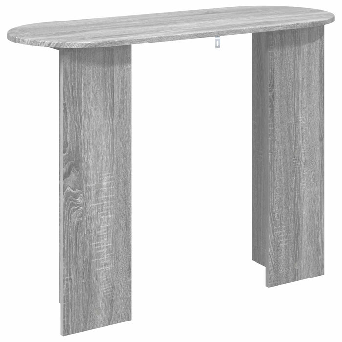 Masă de consolă Sonoma gri 100 x 39,5 x 75 cm Lemn prelucrat - WALTI WALTI