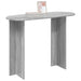 Masă de consolă Sonoma gri 100 x 39,5 x 75 cm Lemn prelucrat - WALTI WALTI