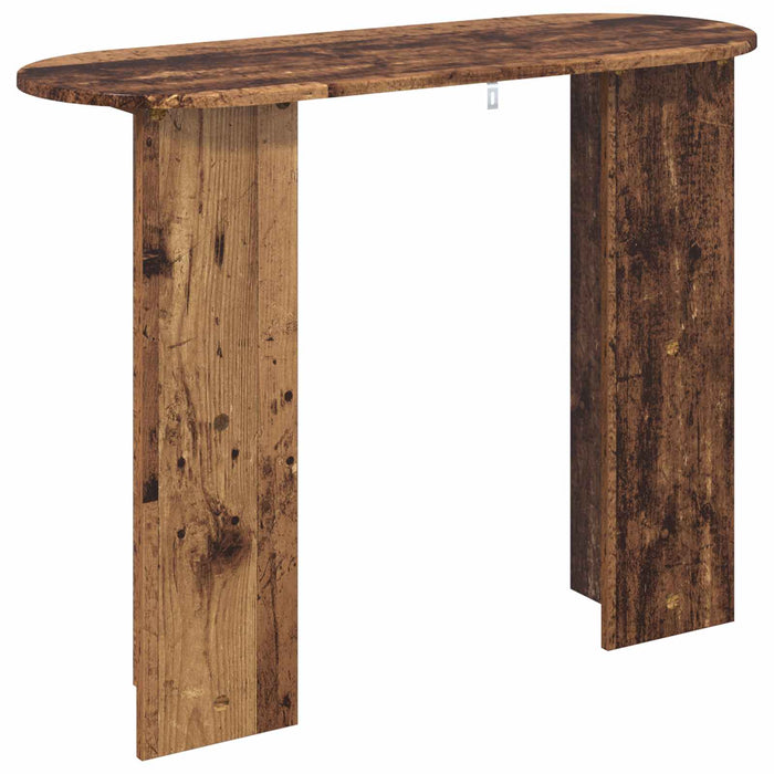 Masă de consolă Lemn vechi 100 x 39,5 x 75 cm Lemn prelucrat - WALTI WALTI