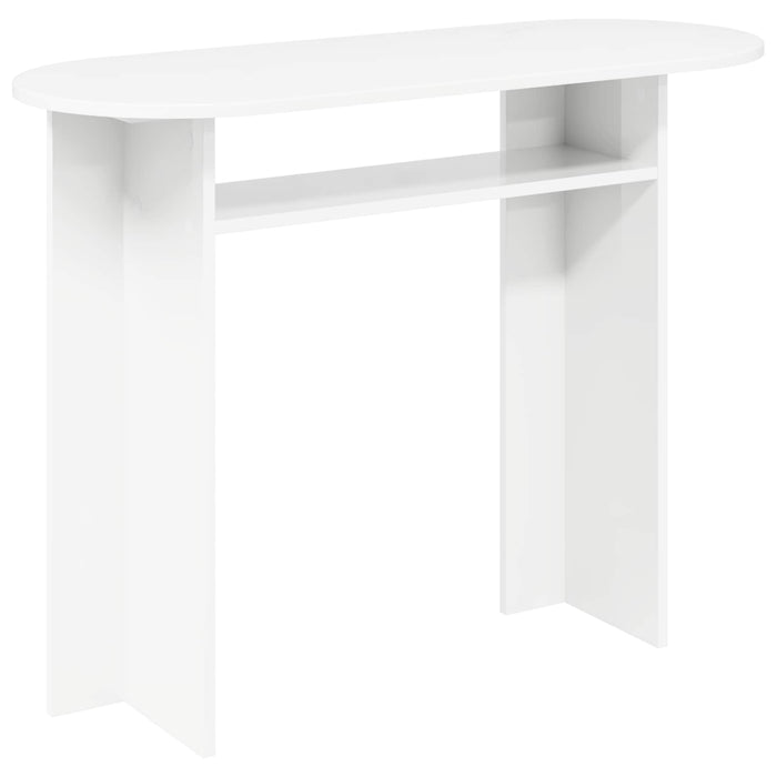 Masă de consolă Alb 100 x 39,5 x 75 cm Lemn prelucrat - WALTI WALTI