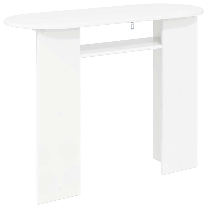 Masă de consolă Alb 100 x 39,5 x 75 cm Lemn prelucrat - WALTI WALTI