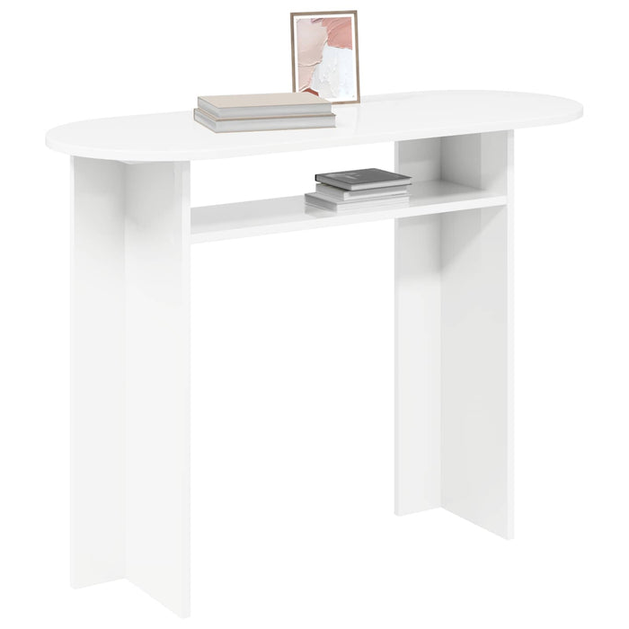Masă de consolă Alb 100 x 39,5 x 75 cm Lemn prelucrat - WALTI WALTI