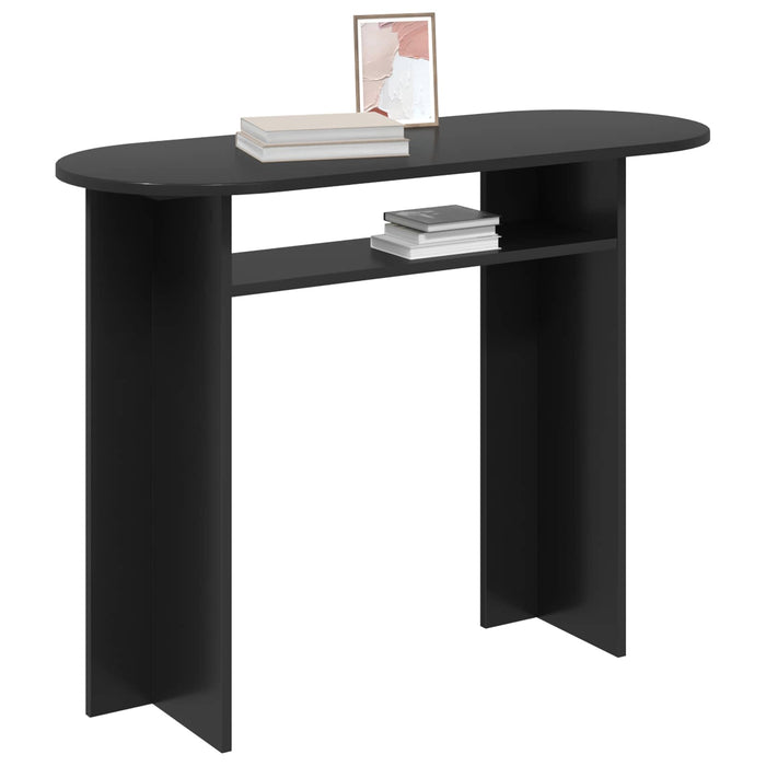 Masă de consolă Stejar Negru 100 x 39,5 x 75 cm Lemn prelucrat - WALTI WALTI