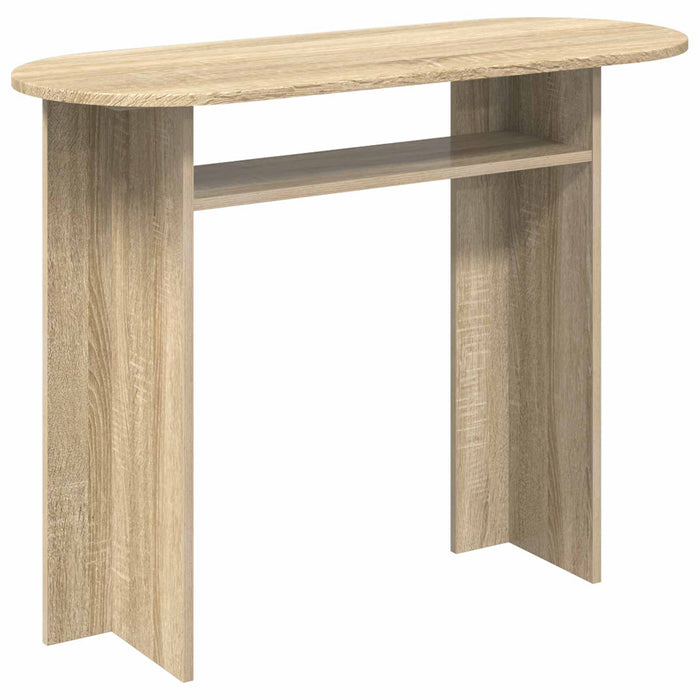 Masă de consolă Stejar Sonoma 100 x 39,5 x 75 cm Lemn prelucrat - WALTI WALTI