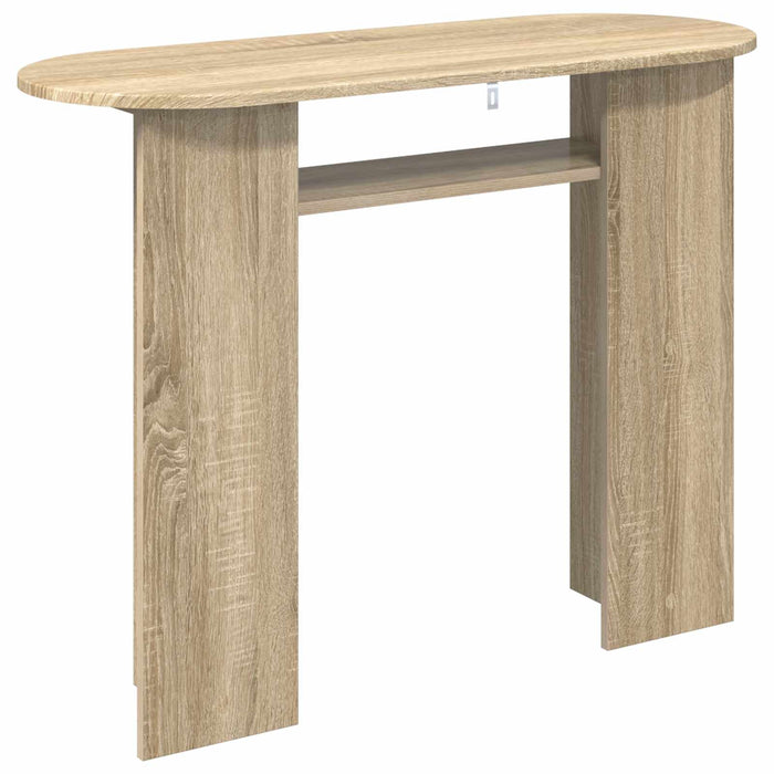 Masă de consolă Stejar Sonoma 100 x 39,5 x 75 cm Lemn prelucrat - WALTI WALTI