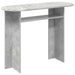 Masă de consolă Gri Beton 100 x 39,5 x 75 cm Lemn prelucrat - WALTI WALTI