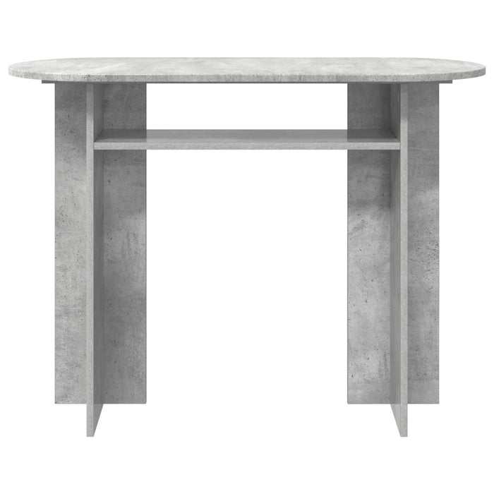 Masă de consolă Gri Beton 100 x 39,5 x 75 cm Lemn prelucrat - WALTI WALTI