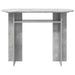 Masă de consolă Gri Beton 100 x 39,5 x 75 cm Lemn prelucrat - WALTI WALTI
