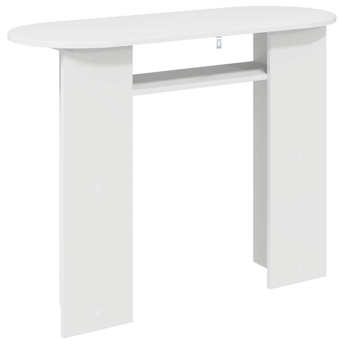 Masă de consolă Alb foarte lucios 100 x 39,5 x 75 cm - WALTI WALTI