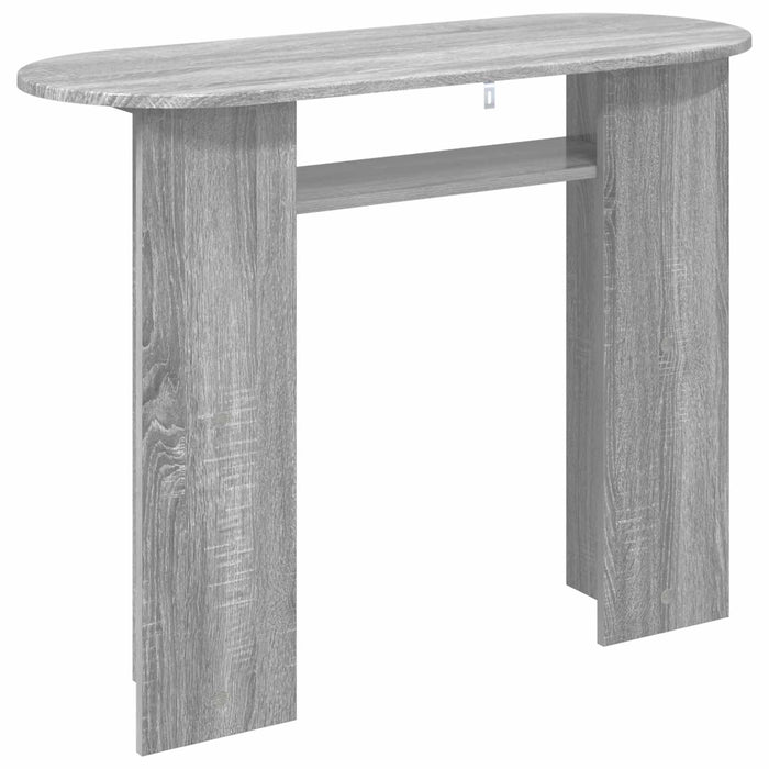 Masă de consolă Sonoma gri 100 x 39,5 x 75 cm Lemn prelucrat - WALTI WALTI