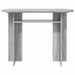 Masă de consolă Sonoma gri 100 x 39,5 x 75 cm Lemn prelucrat - WALTI WALTI