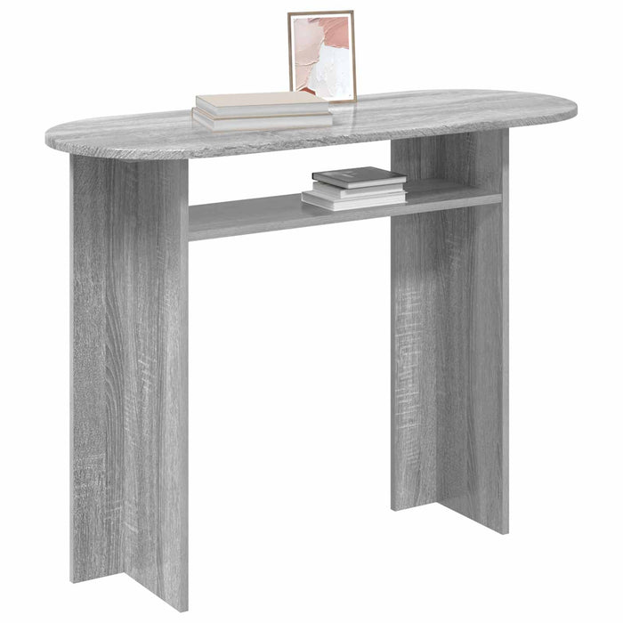 Masă de consolă Sonoma gri 100 x 39,5 x 75 cm Lemn prelucrat - WALTI WALTI
