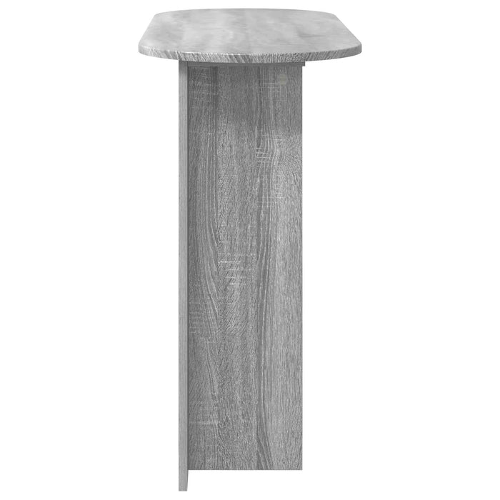 Masă de consolă Sonoma gri 100 x 39,5 x 75 cm Lemn prelucrat - WALTI WALTI