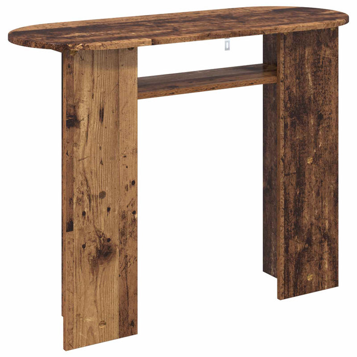Masă de consolă Lemn vechi 100 x 39,5 x 75 cm Lemn prelucrat - WALTI WALTI