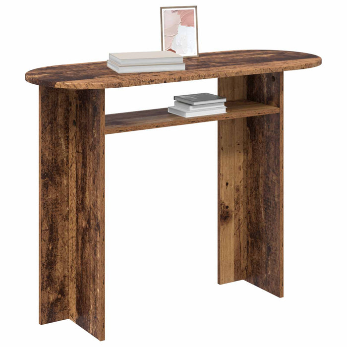 Masă de consolă Lemn vechi 100 x 39,5 x 75 cm Lemn prelucrat - WALTI WALTI