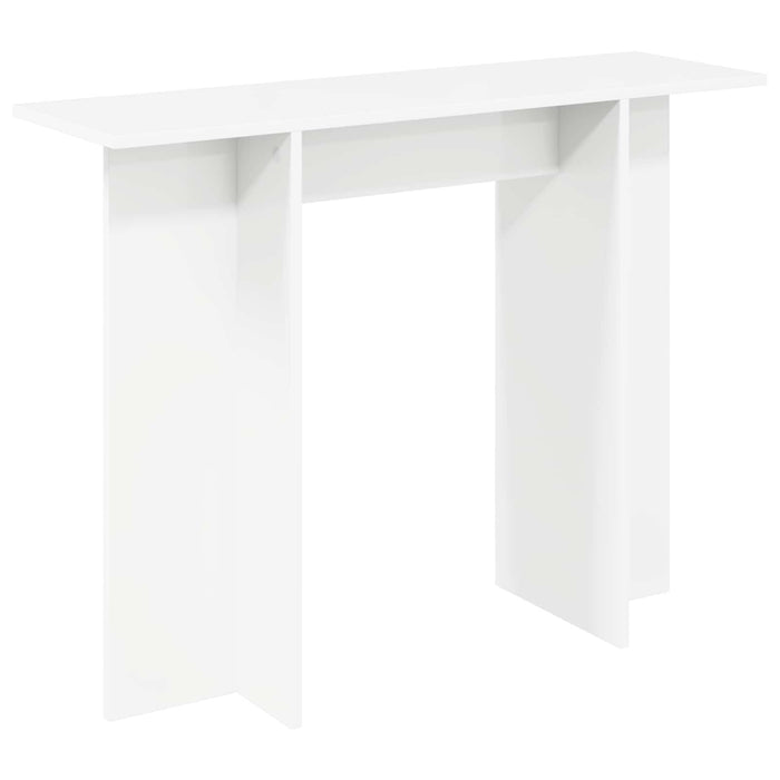 Masă de consolă Alb 100 x 30 x 75 cm Lemn prelucrat - WALTI WALTI