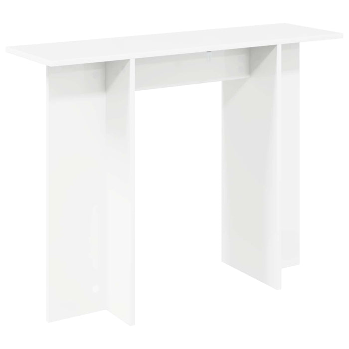 Masă de consolă Alb 100 x 30 x 75 cm Lemn prelucrat - WALTI WALTI