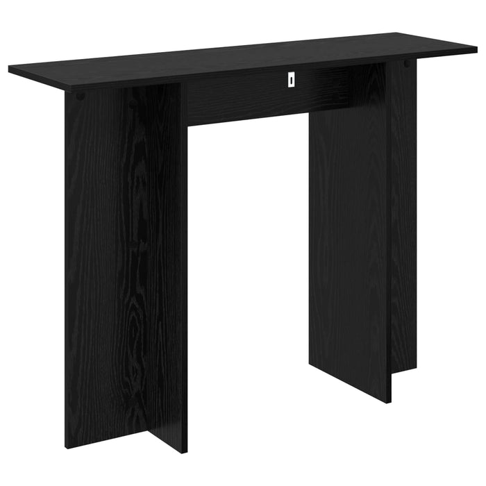 Masă de consolă Stejar Negru 100 x 30 x 75 cm Lemn prelucrat - WALTI WALTI