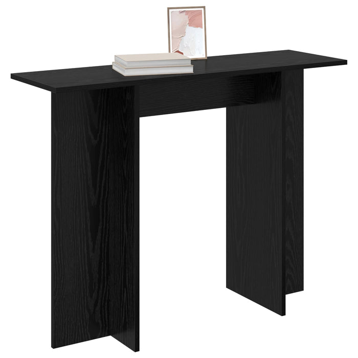 Masă de consolă Stejar Negru 100 x 30 x 75 cm Lemn prelucrat - WALTI WALTI