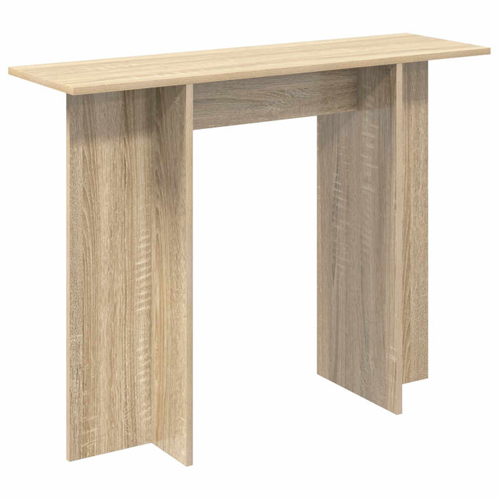 Masă de consolă Stejar Sonoma 100 x 30 x 75 cm Lemn prelucrat - WALTI WALTI