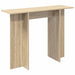 Masă de consolă Stejar Sonoma 100 x 30 x 75 cm Lemn prelucrat - WALTI WALTI