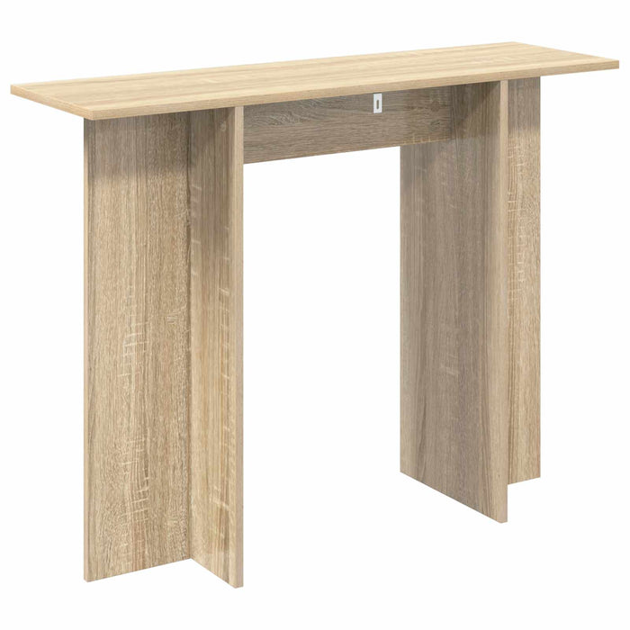 Masă de consolă Stejar Sonoma 100 x 30 x 75 cm Lemn prelucrat - WALTI WALTI