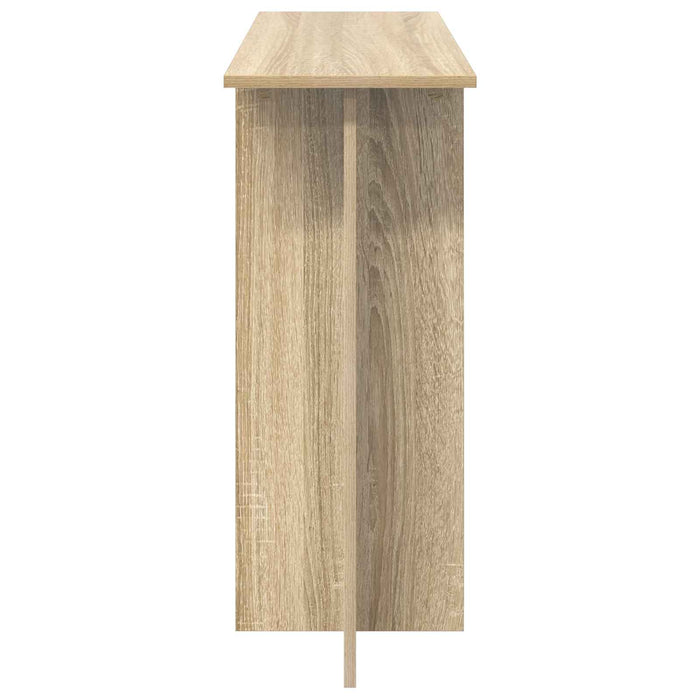 Masă de consolă Stejar Sonoma 100 x 30 x 75 cm Lemn prelucrat - WALTI WALTI