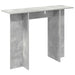 Masă de consolă Gri Beton 100 x 30 x 75 cm Lemn prelucrat - WALTI WALTI