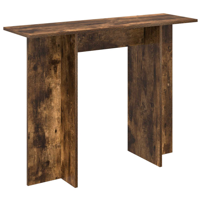 Masă de consolă Stejar Afumat 100 x 30 x 75 cm Lemn prelucrat - WALTI WALTI