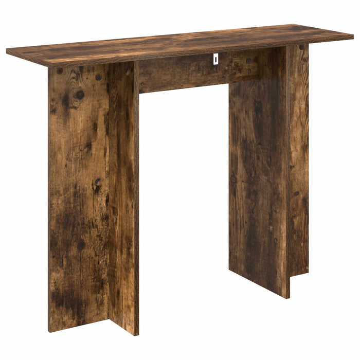 Masă de consolă Stejar Afumat 100 x 30 x 75 cm Lemn prelucrat - WALTI WALTI