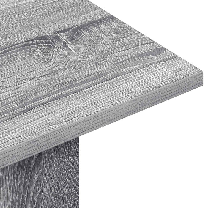 Masă de consolă Sonoma gri 100 x 30 x 75 cm Lemn prelucrat - WALTI WALTI