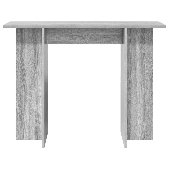 Masă de consolă Sonoma gri 100 x 30 x 75 cm Lemn prelucrat - WALTI WALTI