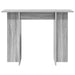 Masă de consolă Sonoma gri 100 x 30 x 75 cm Lemn prelucrat - WALTI WALTI