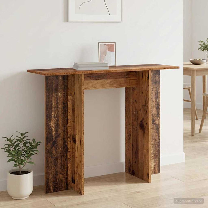 Masă de consolă Lemn vechi 100 x 30 x 75 cm Lemn prelucrat - WALTI WALTI
