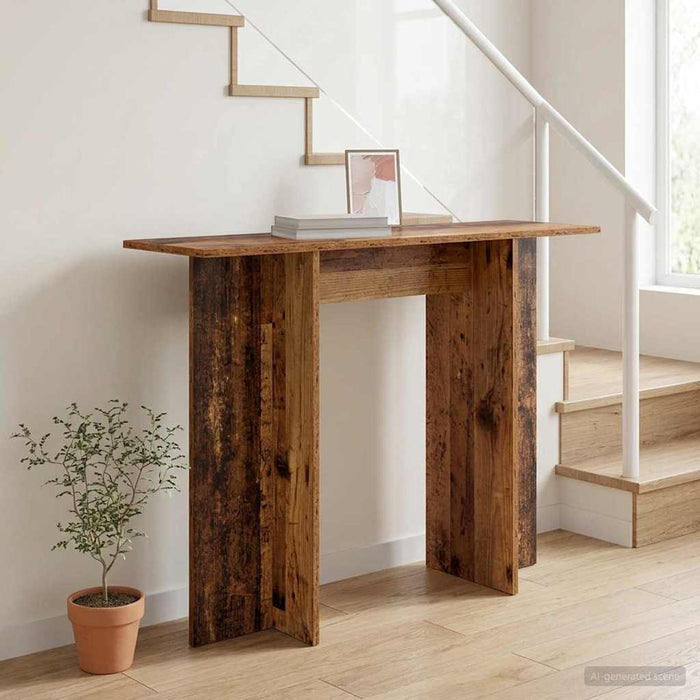 Masă de consolă Lemn vechi 100 x 30 x 75 cm Lemn prelucrat - WALTI WALTI