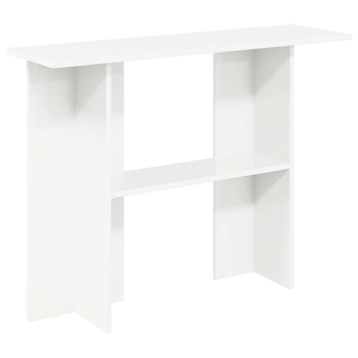 Masă de consolă Alb 100 x 30 x 75 cm Lemn prelucrat - WALTI WALTI
