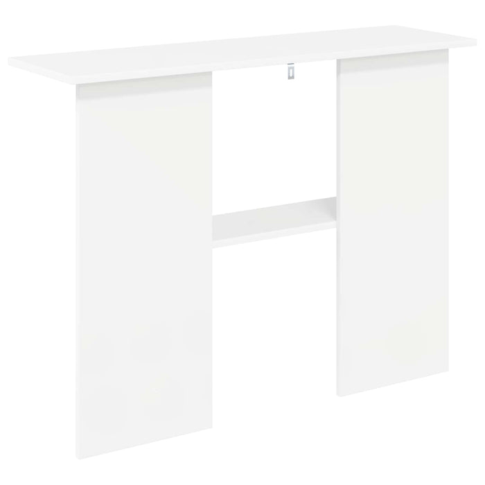 Masă de consolă Alb 100 x 30 x 75 cm Lemn prelucrat - WALTI WALTI