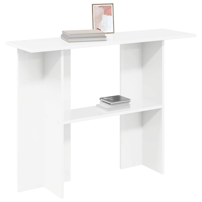 Masă de consolă Alb 100 x 30 x 75 cm Lemn prelucrat - WALTI WALTI