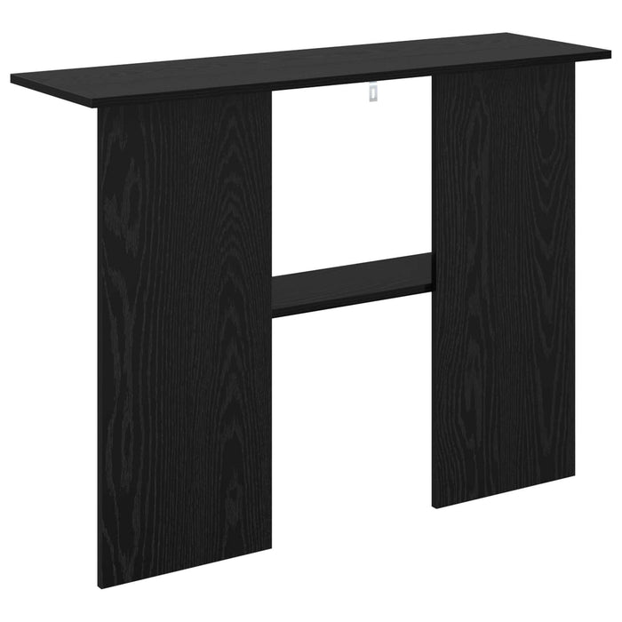Masă de consolă Stejar Negru 100 x 30 x 75 cm Lemn prelucrat - WALTI WALTI