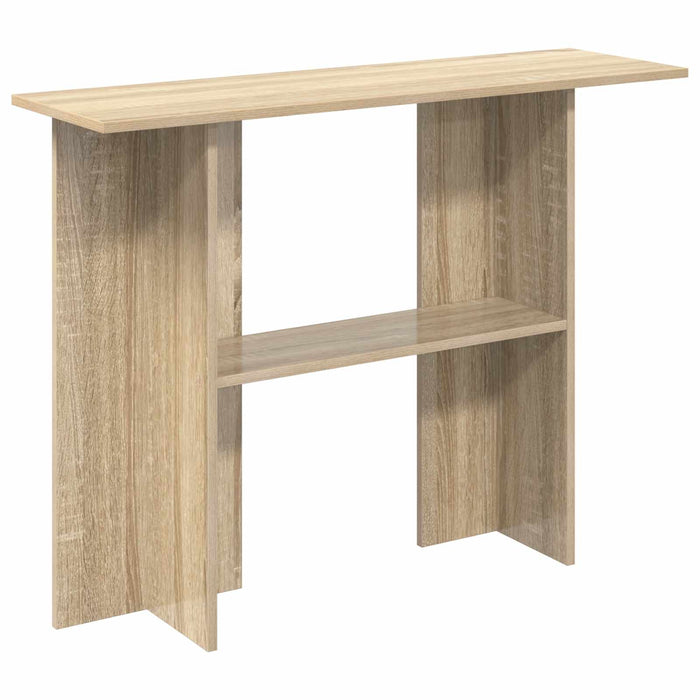 Masă de consolă Stejar Sonoma 100 x 30 x 75 cm Lemn prelucrat - WALTI WALTI