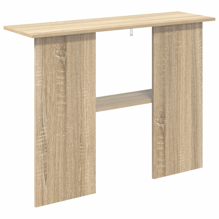 Masă de consolă Stejar Sonoma 100 x 30 x 75 cm Lemn prelucrat - WALTI WALTI