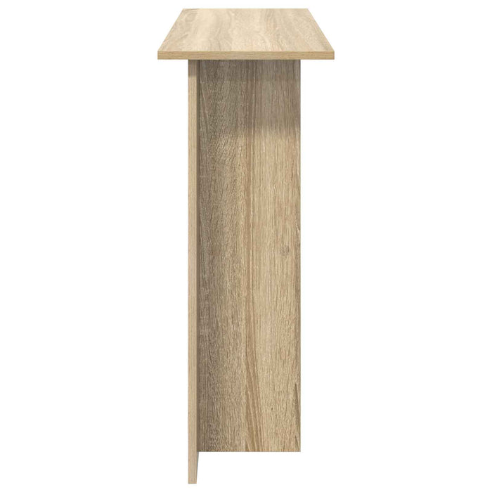 Masă de consolă Stejar Sonoma 100 x 30 x 75 cm Lemn prelucrat - WALTI WALTI