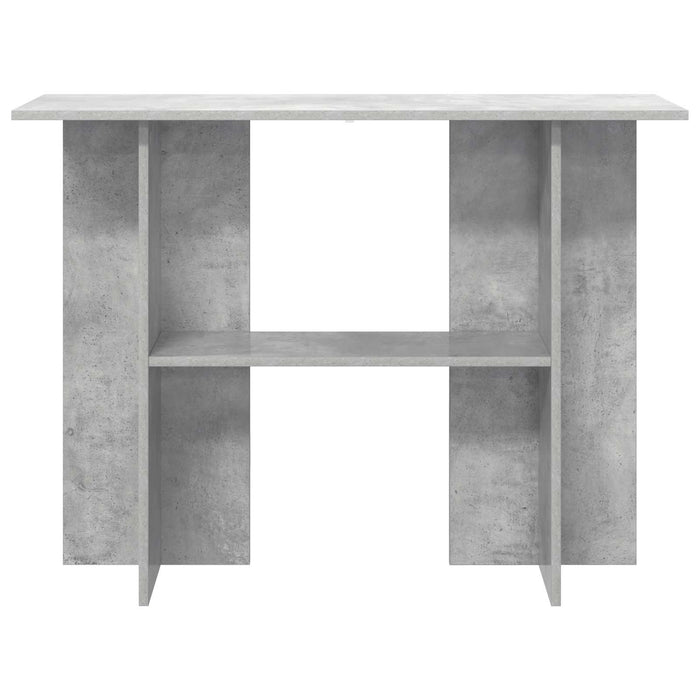Masă de consolă Gri Beton 100 x 30 x 75 cm Lemn prelucrat - WALTI WALTI
