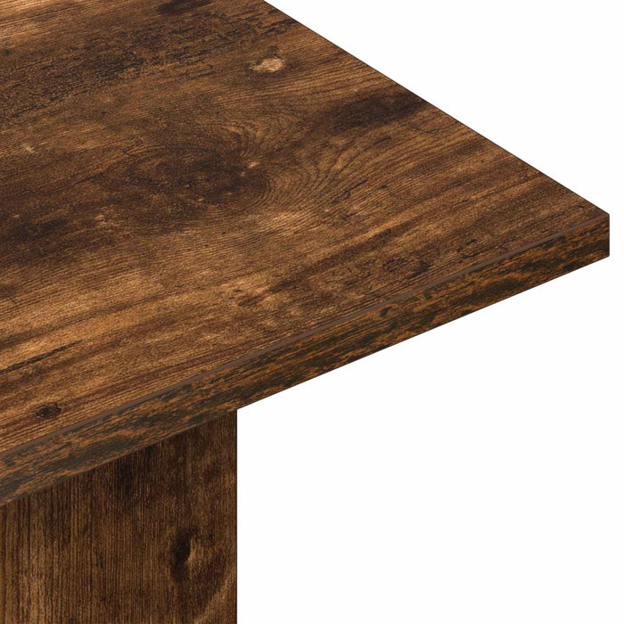 Masă de consolă Stejar fumuriu 100 x 30 x 75 cm Lemn prelucrat - WALTI WALTI