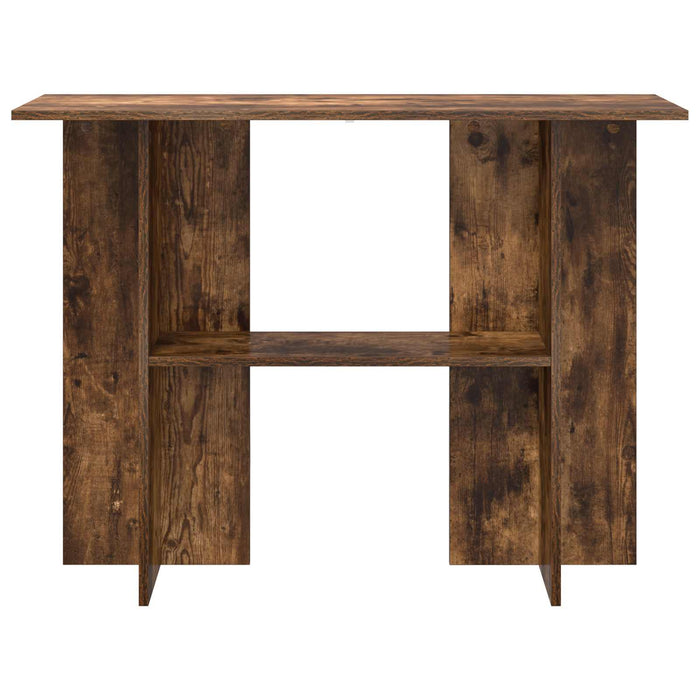 Masă de consolă Stejar fumuriu 100 x 30 x 75 cm Lemn prelucrat - WALTI WALTI