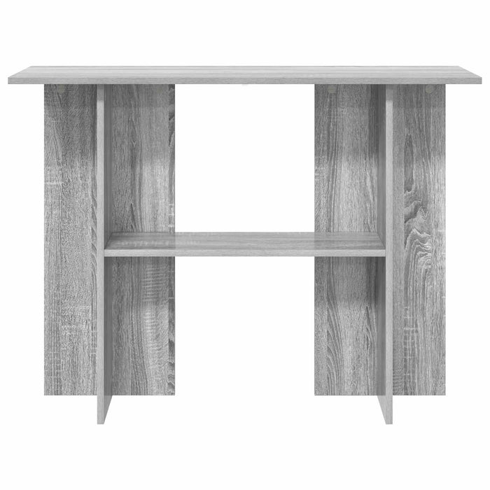 Masă de consolă Sonoma gri 100 x 30 x 75 cm Lemn prelucrat - WALTI WALTI