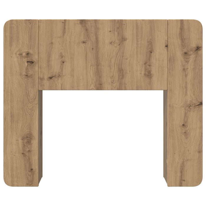 Tablă de pat cu sertar Stejar Artizanal 119,5 x 18,5 x 80 cm - WALTI WALTI