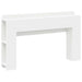 Tablă de pat cu sertar Alb 135 x 18,5 x 80 cm Lemn prelucrat - WALTI WALTI
