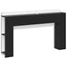 Tablă de pat cu sertar Negru 135 x 18,5 x 80 cm Lemn prelucrat - WALTI WALTI